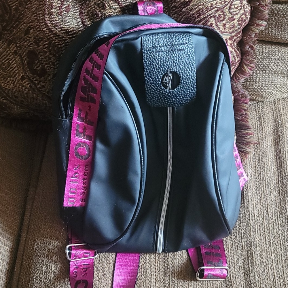 Inspired off white backpack